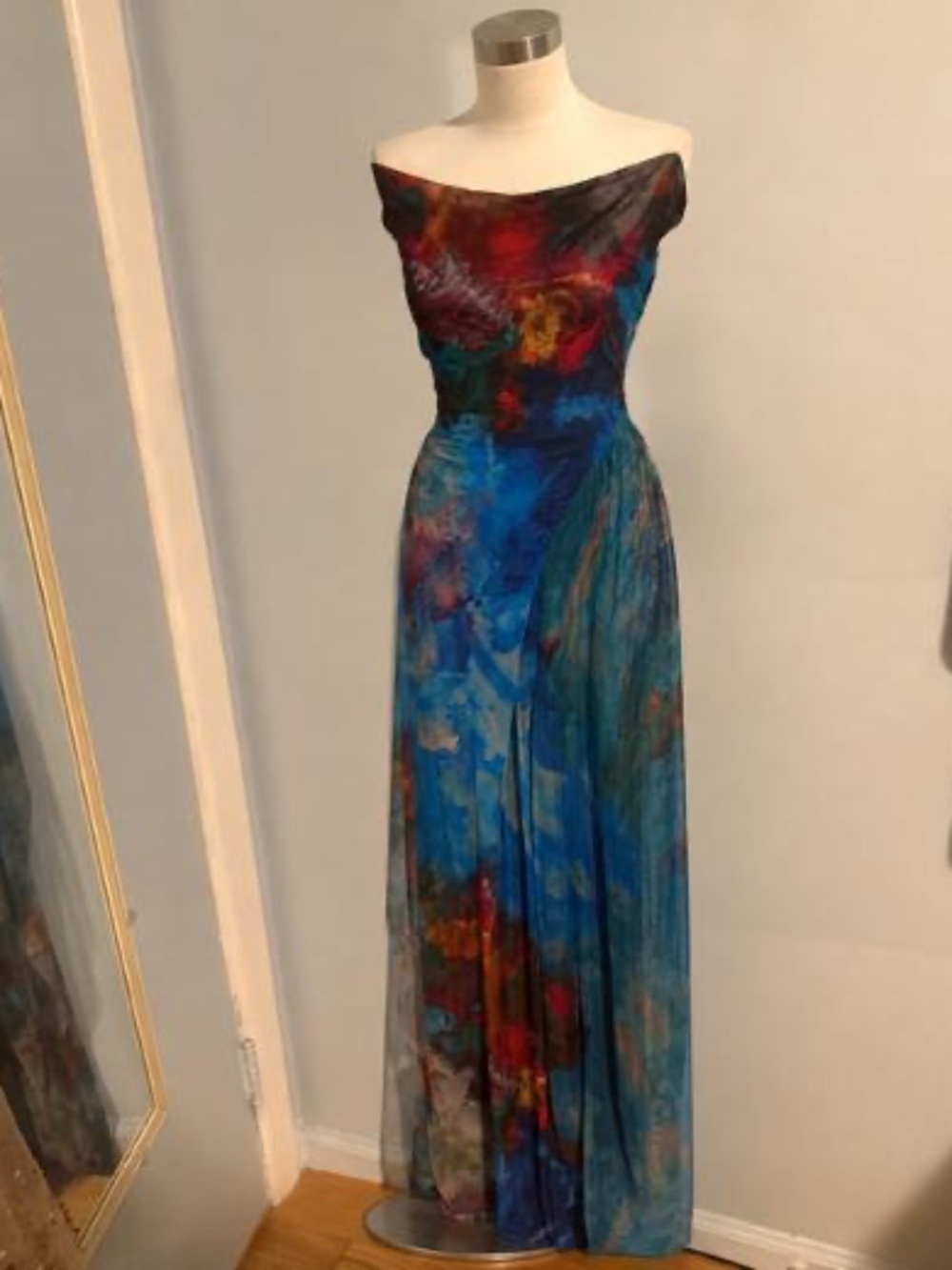 Flora Nikrooz Mesh Maxi Dress